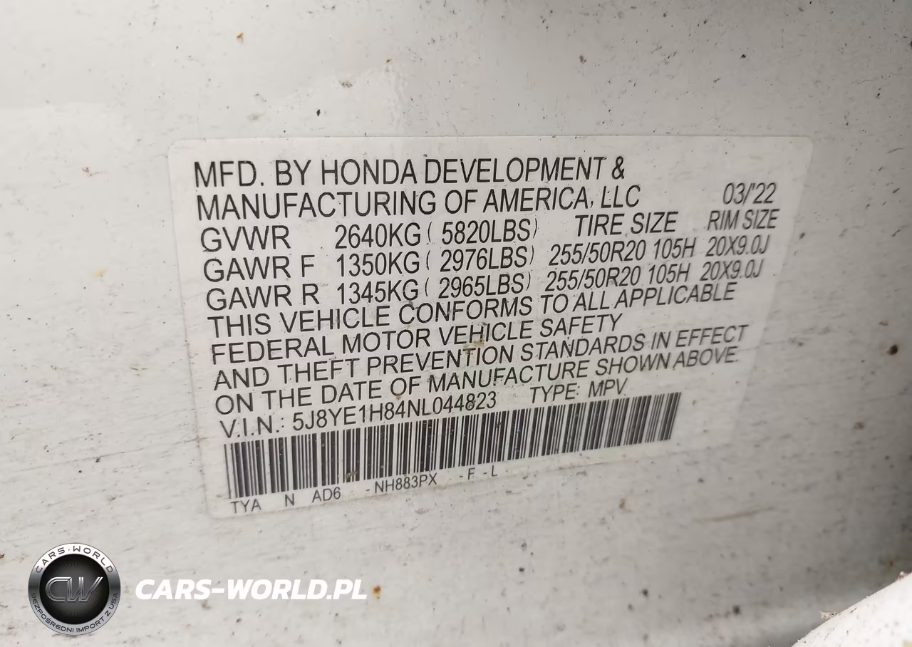 2022 Acura Mdx Advance Package VIN:5J8YE1H84NL044823 - 9
