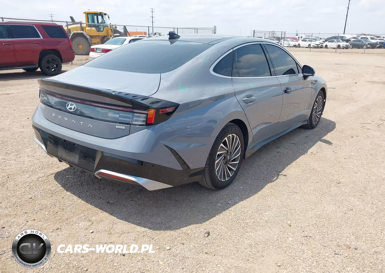 2025 Hyundai Sonata Hybrid Limited VIN:KMHL54JJ4SA122821 - 4