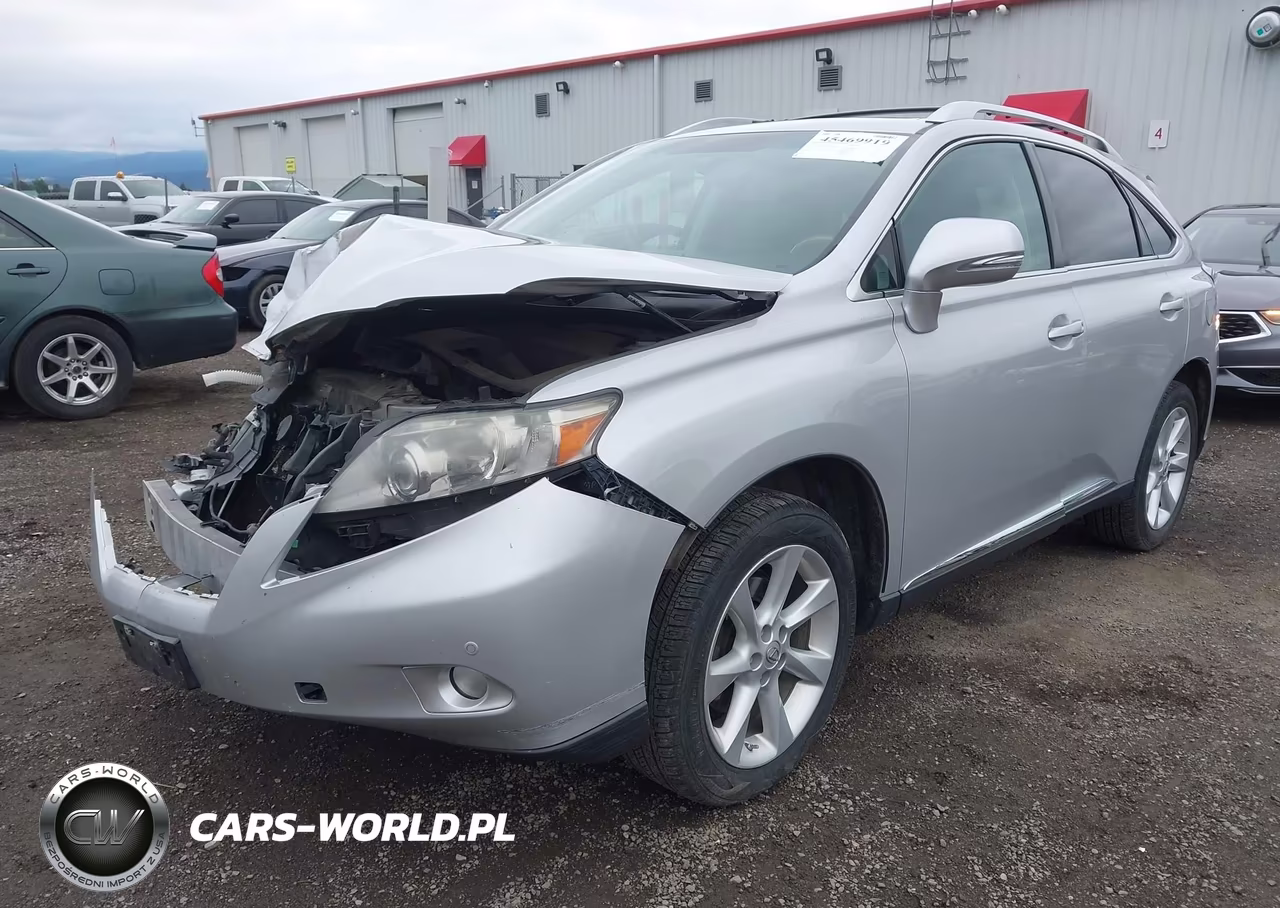 2010 Lexus Rx 350 VIN:2T2BK1BA8AC005366 - 2