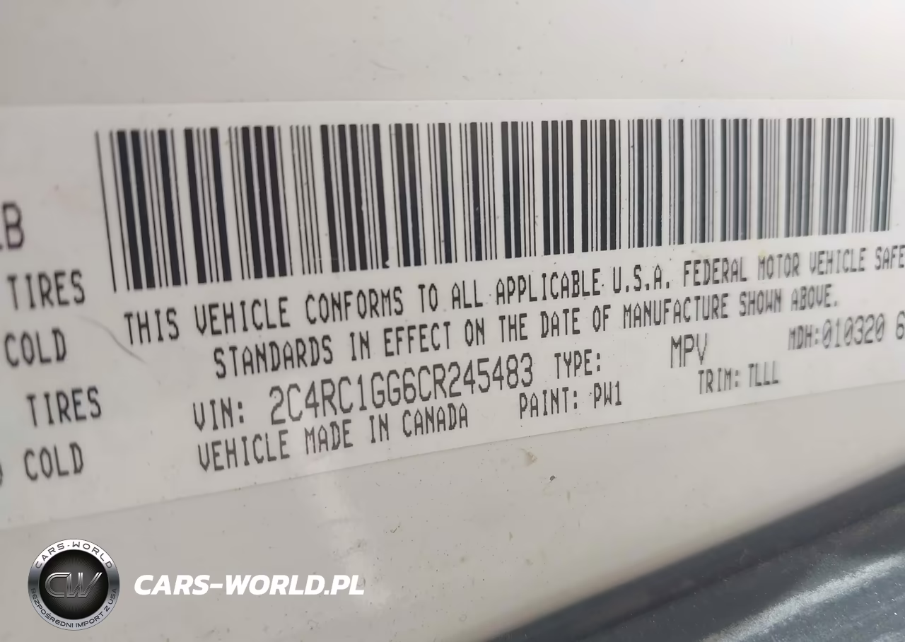 2012 Chrysler Town & Country Limited VIN:2C4RC1GG6CR245483 - 9