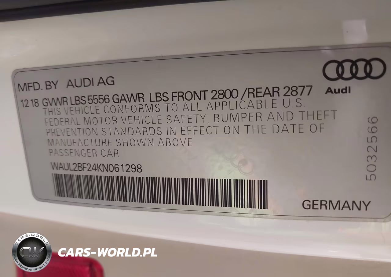 2019 Audi A6 55 Premium VIN:WAUL2BF24KN061298 - 9