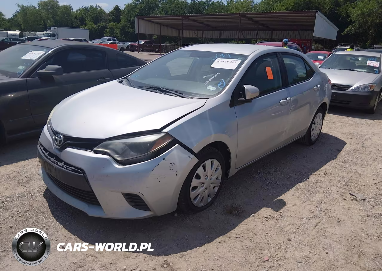 2016 Toyota Corolla Le VIN:5YFBURHE0GP409892 - 2