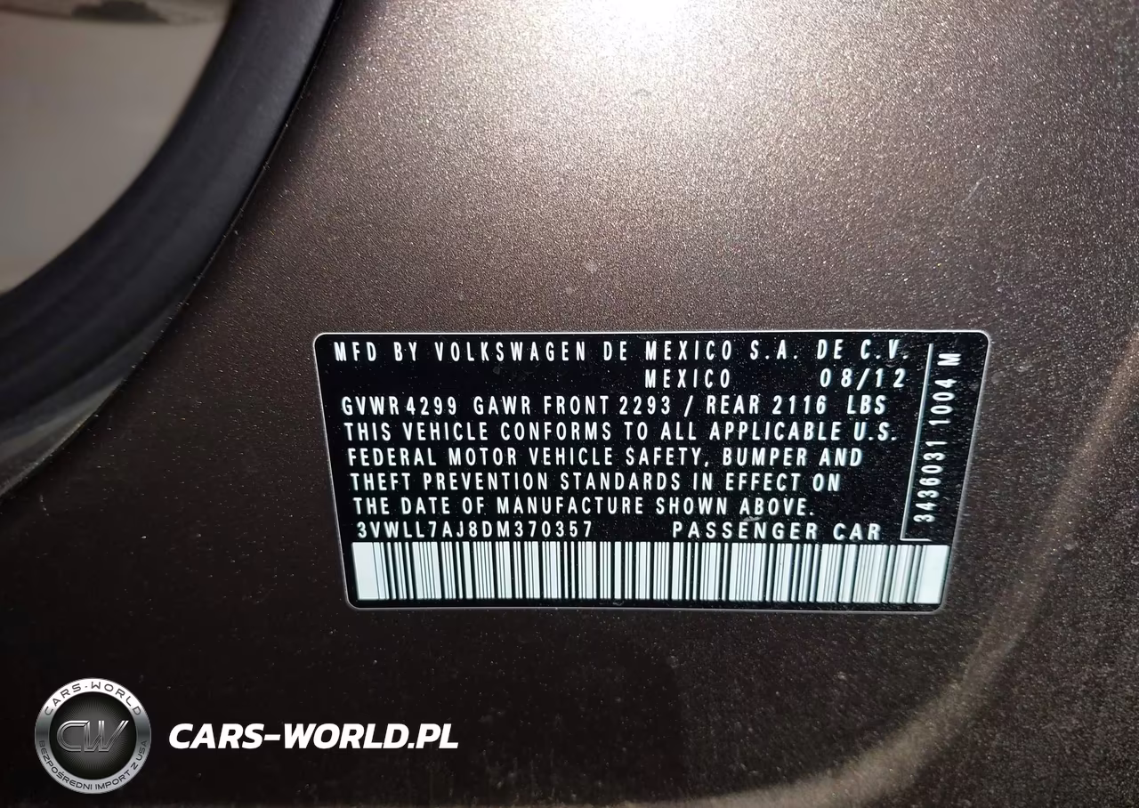 2013 Volkswagen Jetta 2.0L Tdi VIN:3VWLL7AJ8DM370357 - 9