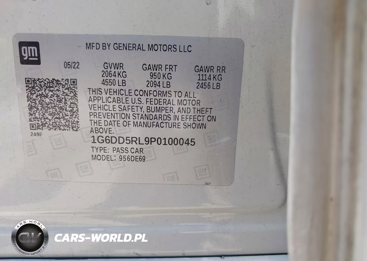 2023 Cadillac Ct4-V V-Series VIN:1G6DD5RL9P0100045 - 9