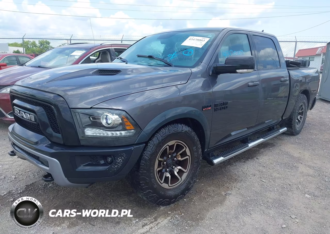 2017 Ram 1500 Rebel 4X4 5'7 Box VIN:1C6RR7YT6HS558480 - 2