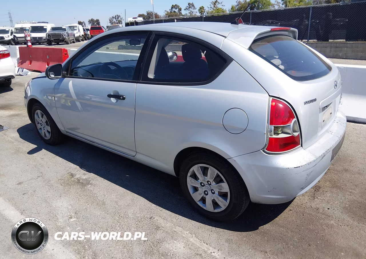 2010 Hyundai Accent Blue VIN:KMHCM3AC5AU171098 - 3