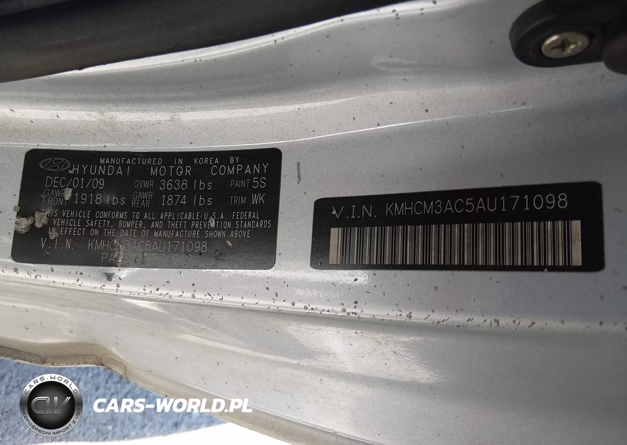 2010 Hyundai Accent Blue VIN:KMHCM3AC5AU171098 - 9