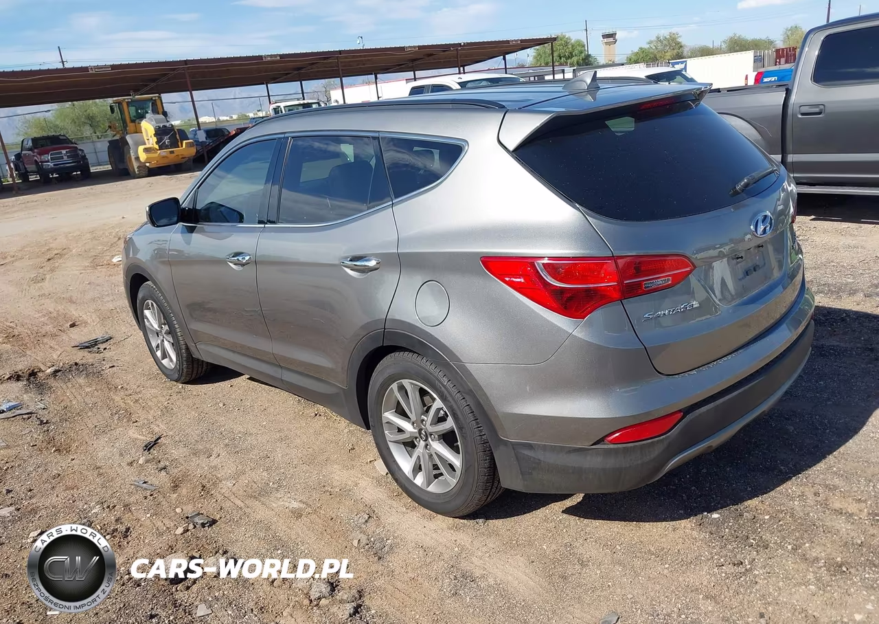 2015 Hyundai Santa Fe Sport 2.0L Turbo VIN:5XYZU3LA0FG241626 - 3