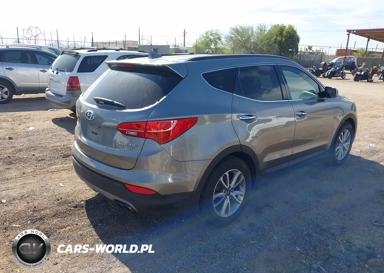 2015 Hyundai Santa Fe Sport 2.0L Turbo VIN:5XYZU3LA0FG241626 - 4