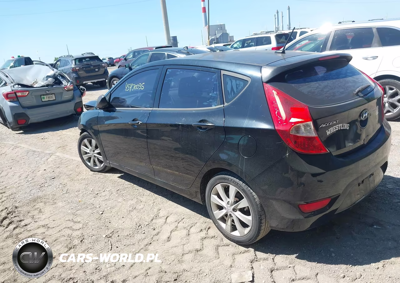 2012 Hyundai Accent Se VIN:KMHCU5AE1CU029184 - 3