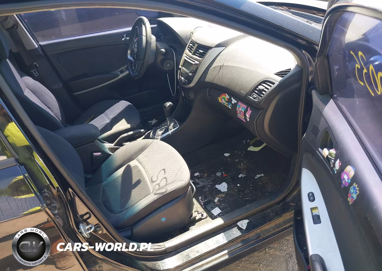 2012 Hyundai Accent Se VIN:KMHCU5AE1CU029184 - 5