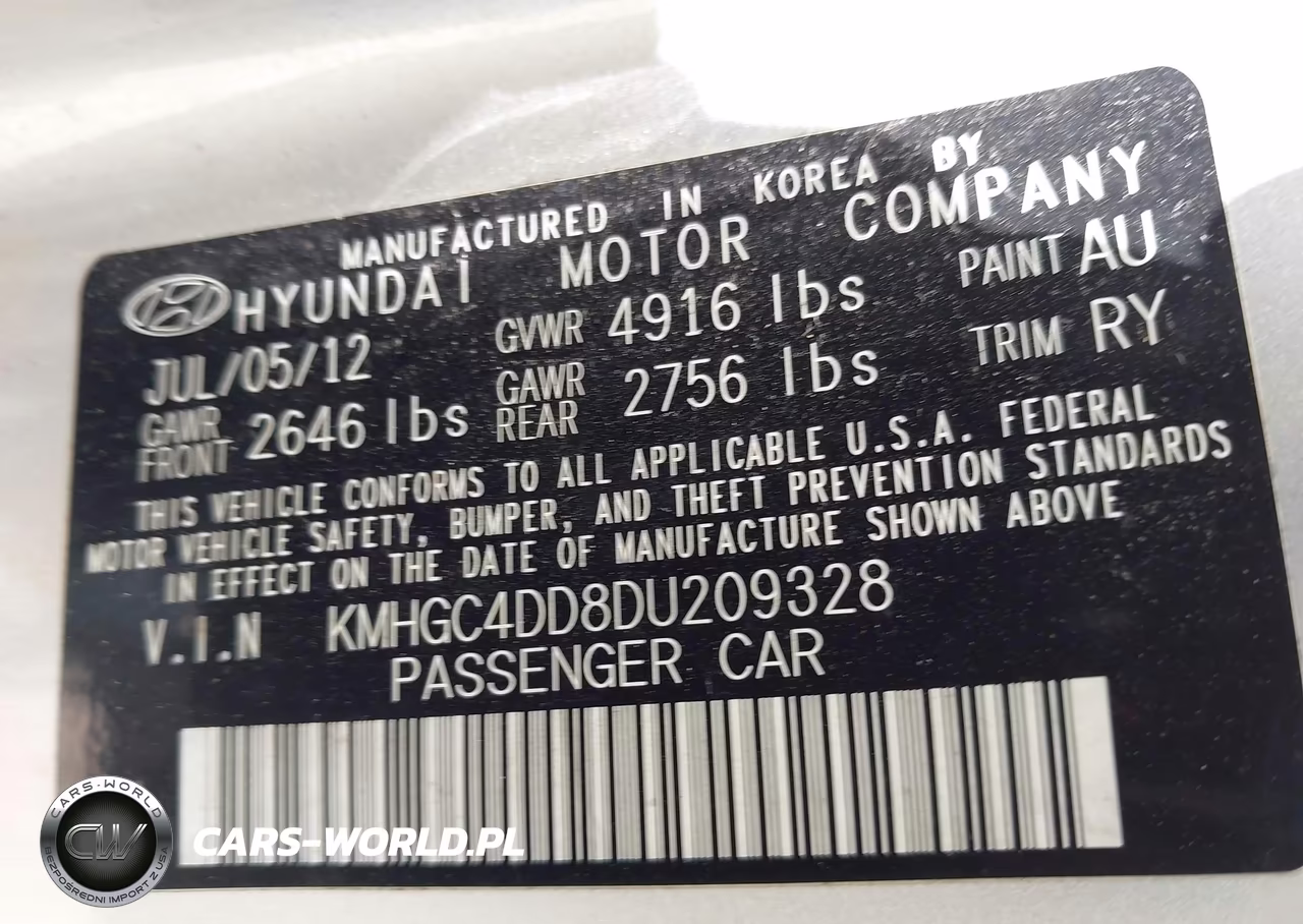 2013 Hyundai Genesis 3.8 VIN:KMHGC4DD8DU209328 - 9