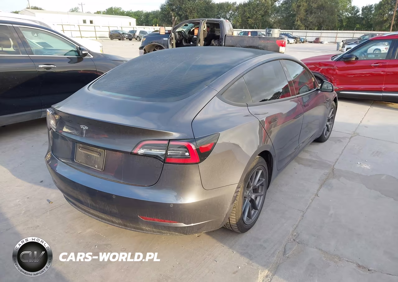 2021 Tesla Model 3 Standard Range Plus Rear-Wheel Drive VIN:5YJ3E1EAXMF911367 - 4