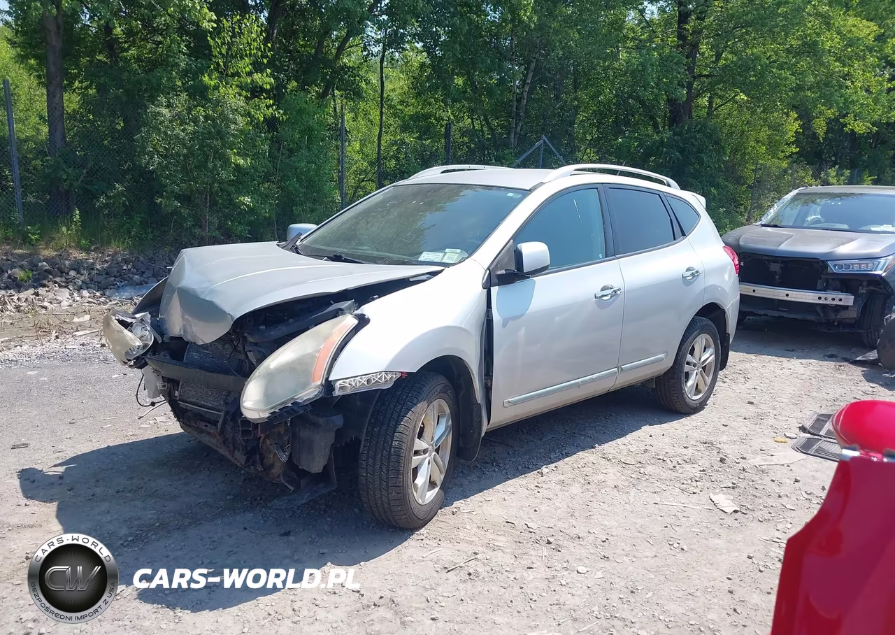 2013 Nissan Rogue Sv VIN:JN8AS5MV4DW636025 - 2