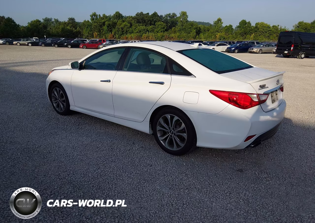 2014 Hyundai Sonata Se VIN:5NPEC4AC3EH873801 - 3