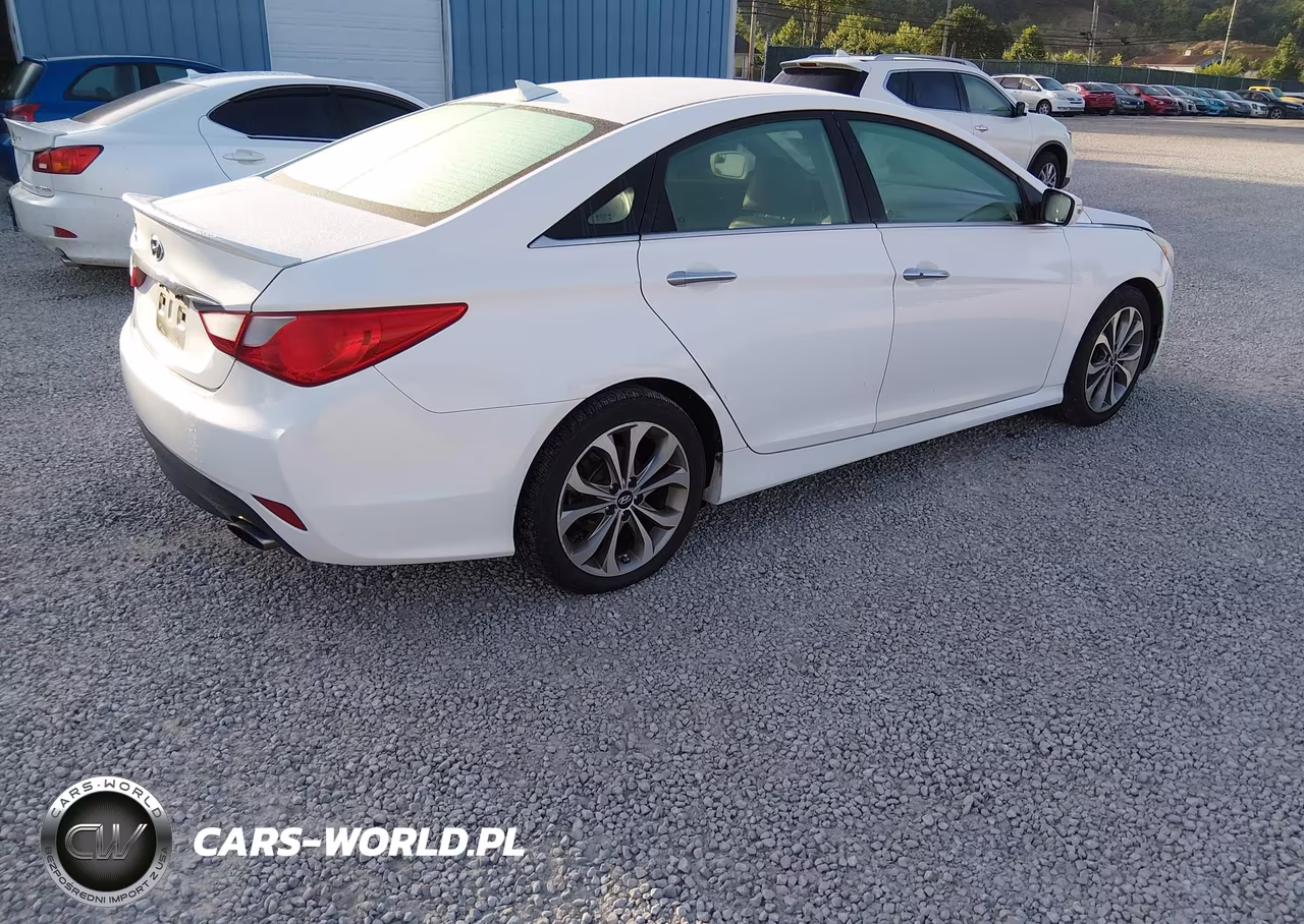 2014 Hyundai Sonata Se VIN:5NPEC4AC3EH873801 - 4