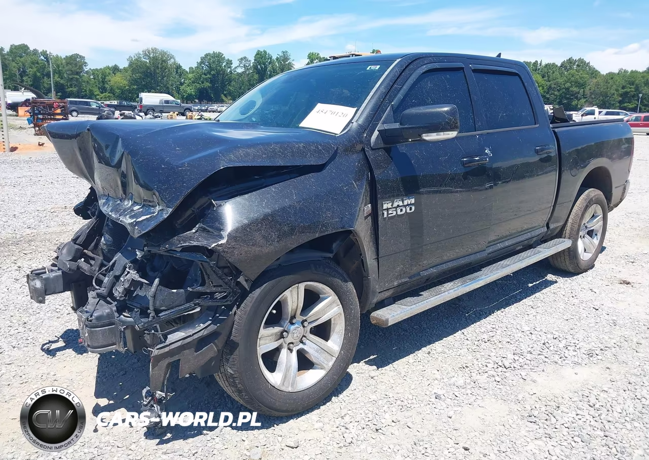 2018 Ram 1500 Sport 4X2 5'7 Box VIN:1C6RR6MT1JS123565 - 2