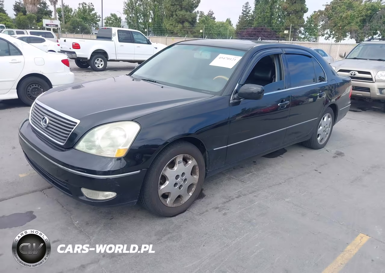 2002 Lexus Ls 430 VIN:JTHBN30F720075988 - 2