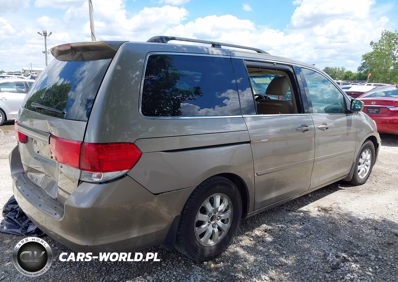 2009 Honda Odyssey Ex-L VIN:5FNRL387X9B404262 - 4