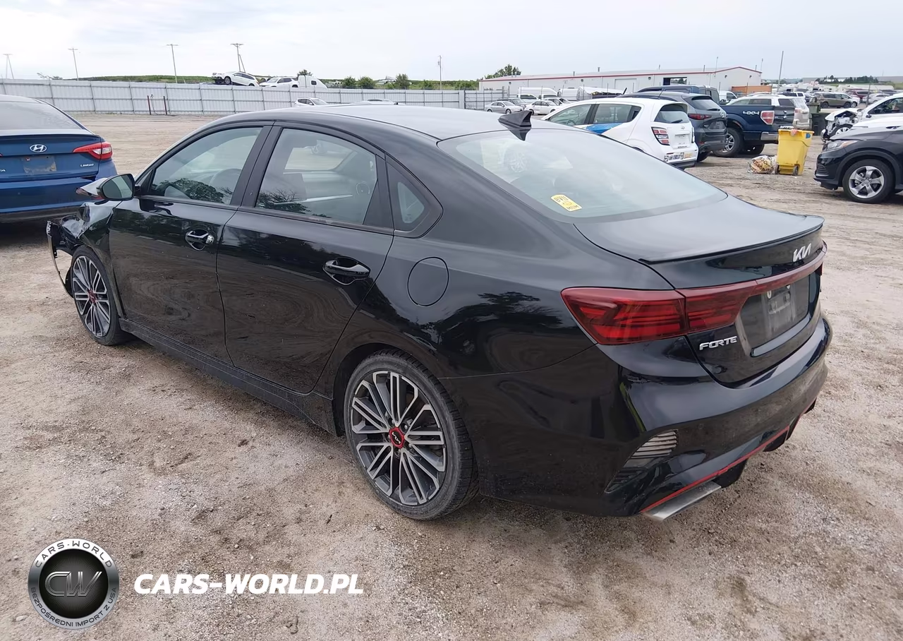2022 Kia Forte Gt VIN:3KPF44AC6NE501052 - 3