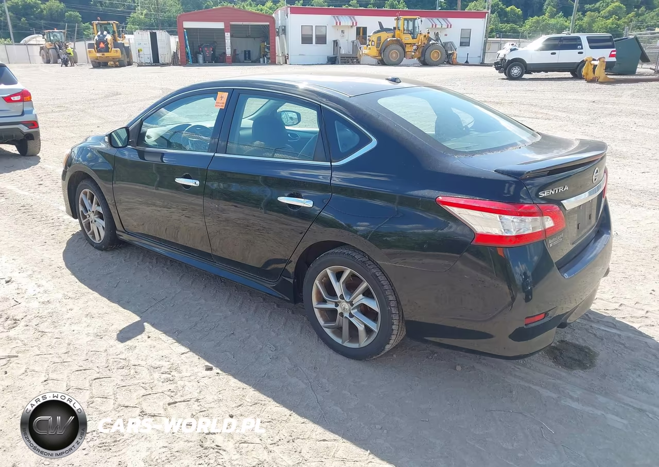2015 Nissan Sentra Sr VIN:3N1AB7AP0FY223949 - 3