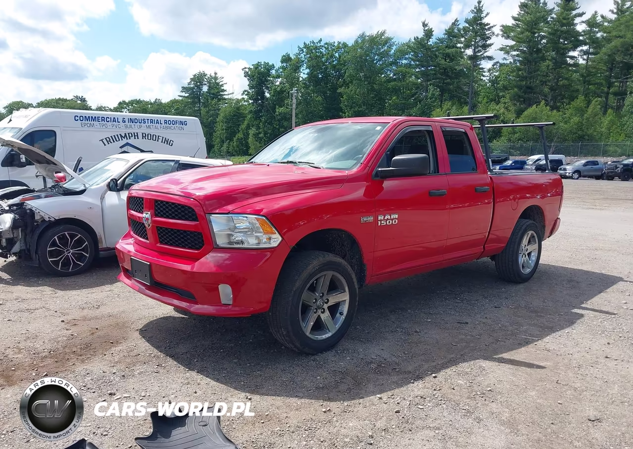 2017 Ram 1500 Express 4X4 6'4 Box VIN:1C6RR7FT3HS565566 - 2