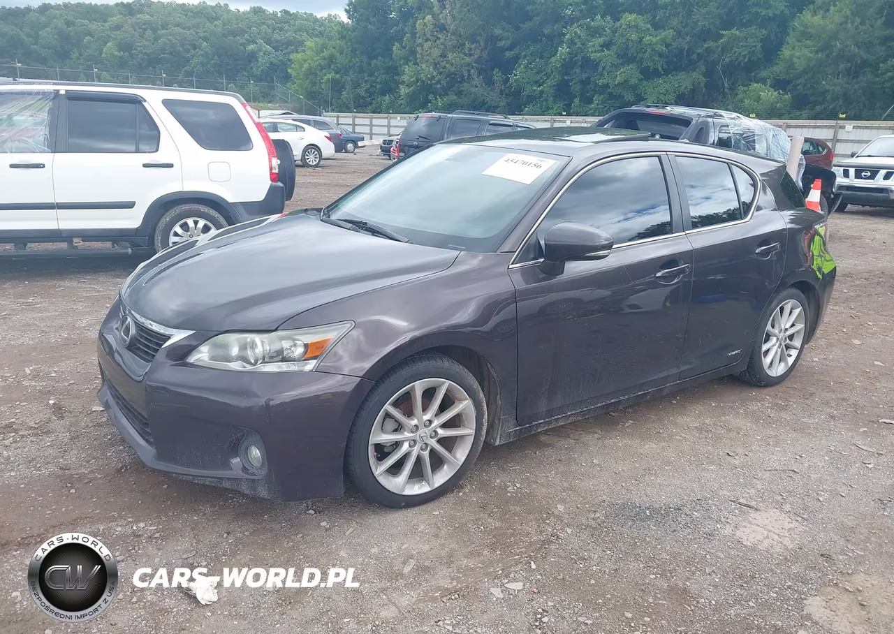 2012 Lexus Ct 200H Premium VIN:JTHKD5BH3C2102624 - 2