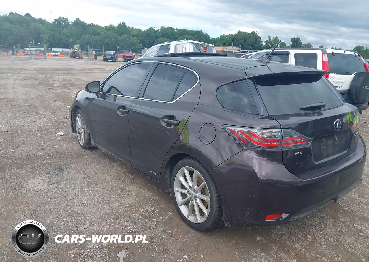 2012 Lexus Ct 200H Premium VIN:JTHKD5BH3C2102624 - 3
