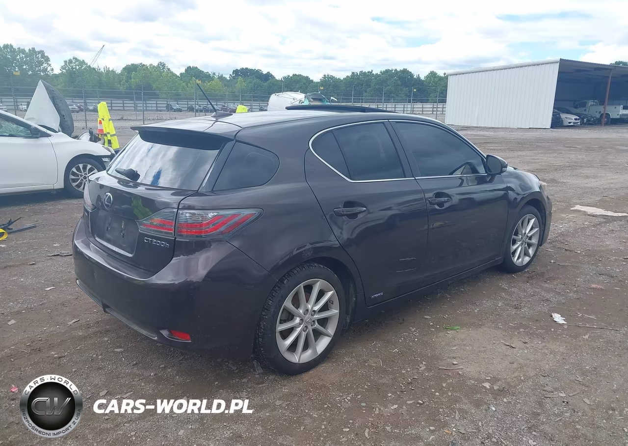 2012 Lexus Ct 200H Premium VIN:JTHKD5BH3C2102624 - 4