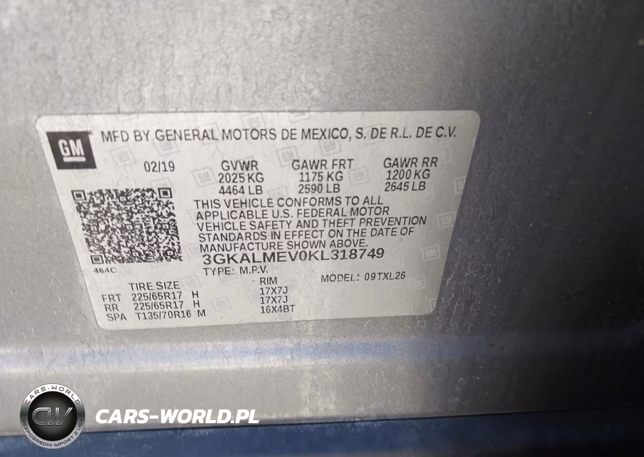 2019 GMC Terrain Sle VIN:3GKALMEV0KL318749 - 9