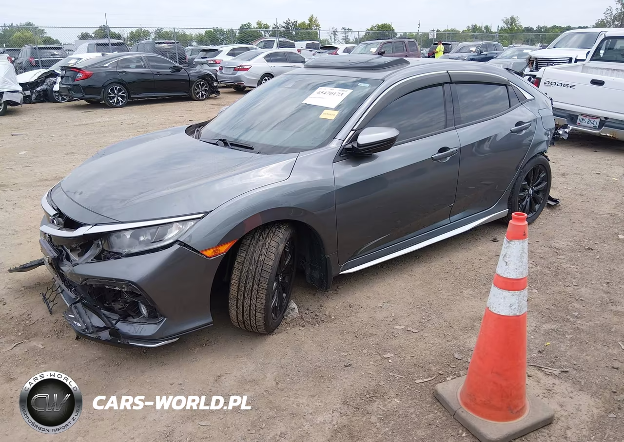 2020 Honda Civic Ex VIN:SHHFK7H64LU206240 - 2
