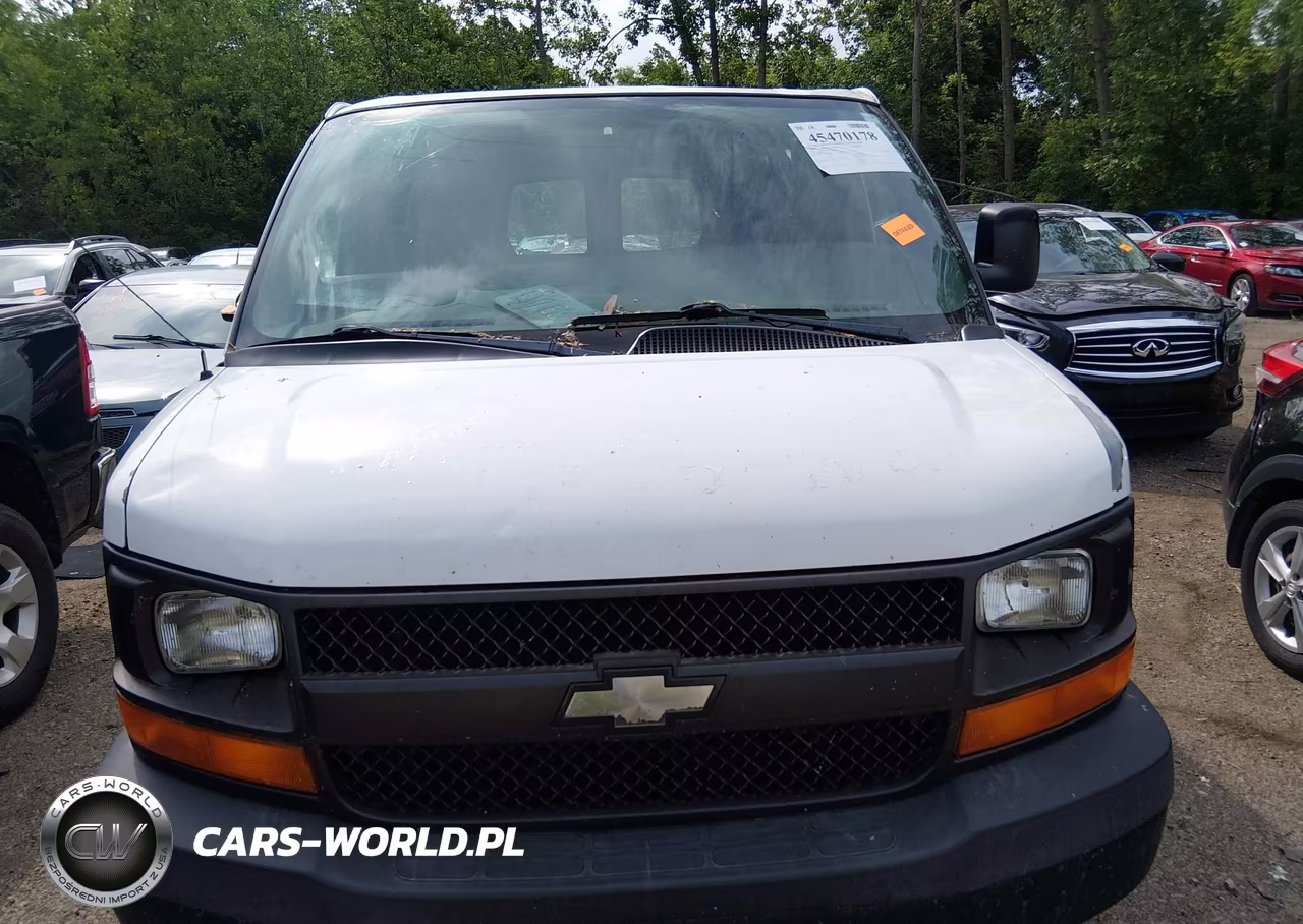 2009 Chevrolet Express Work Van VIN:1GCGG25C191129154 - 12