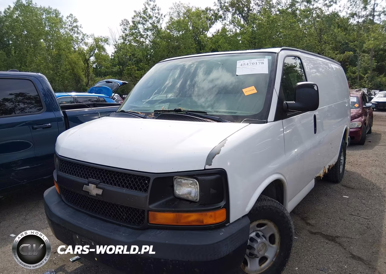 2009 Chevrolet Express Work Van VIN:1GCGG25C191129154 - 2