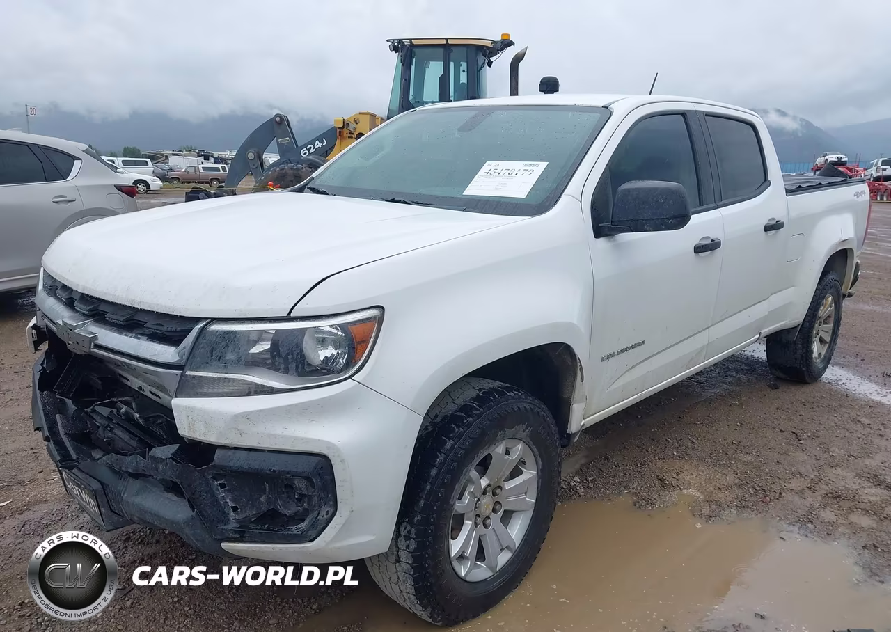 2021 Chevrolet Colorado 4Wd Long Box Wt VIN:1GCGTBEN4M1129767 - 2