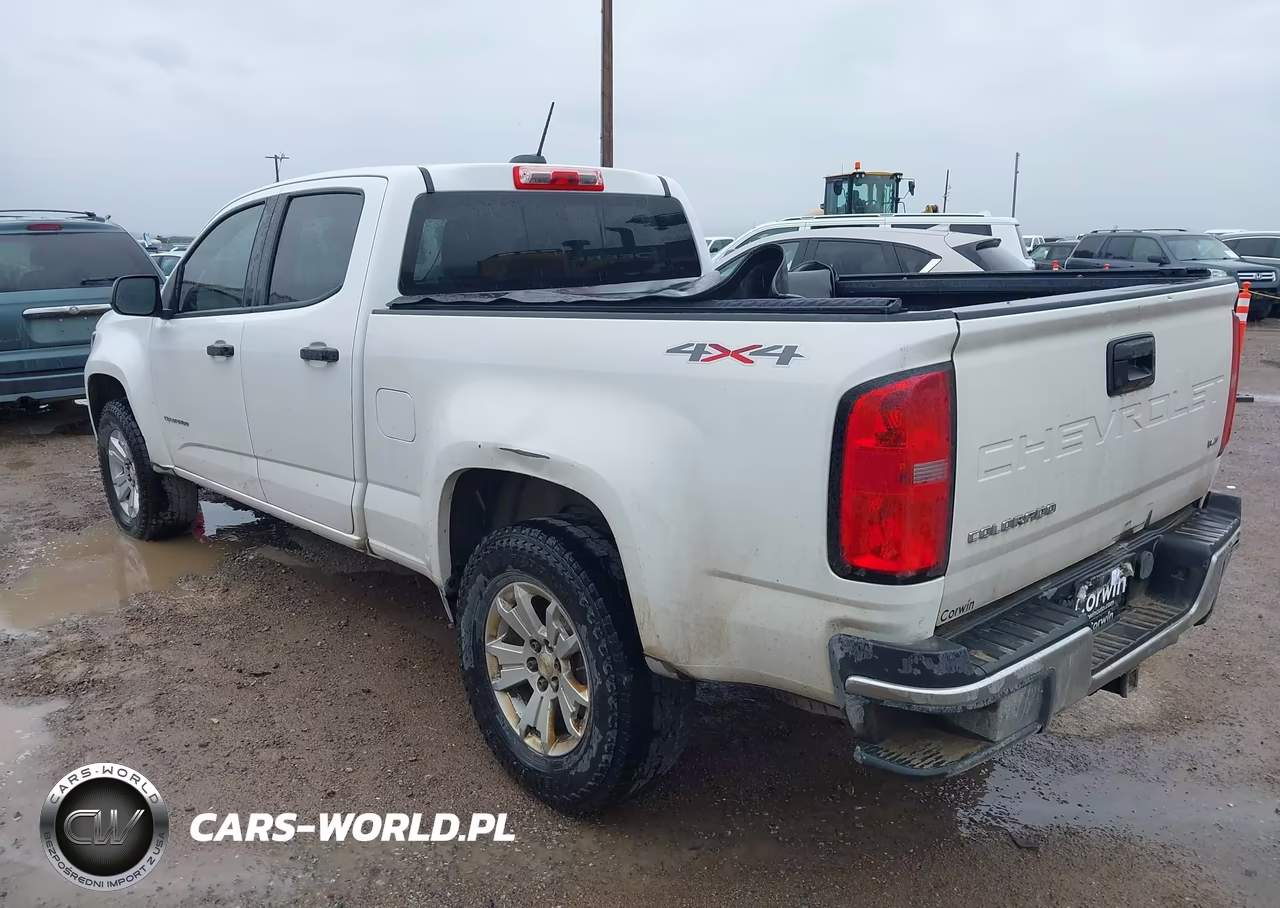 2021 Chevrolet Colorado 4Wd Long Box Wt VIN:1GCGTBEN4M1129767 - 3