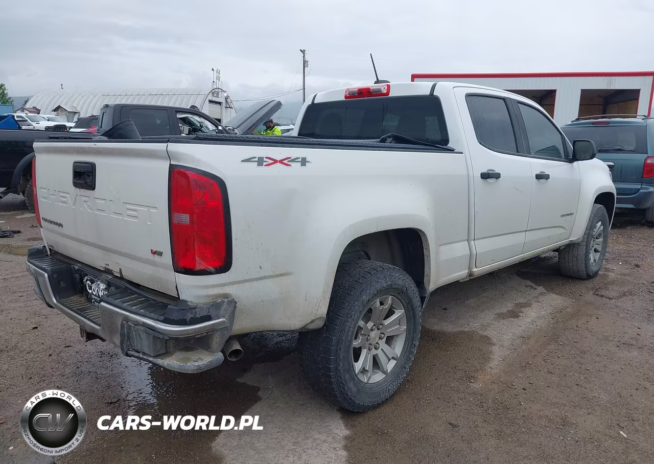 2021 Chevrolet Colorado 4Wd Long Box Wt VIN:1GCGTBEN4M1129767 - 4