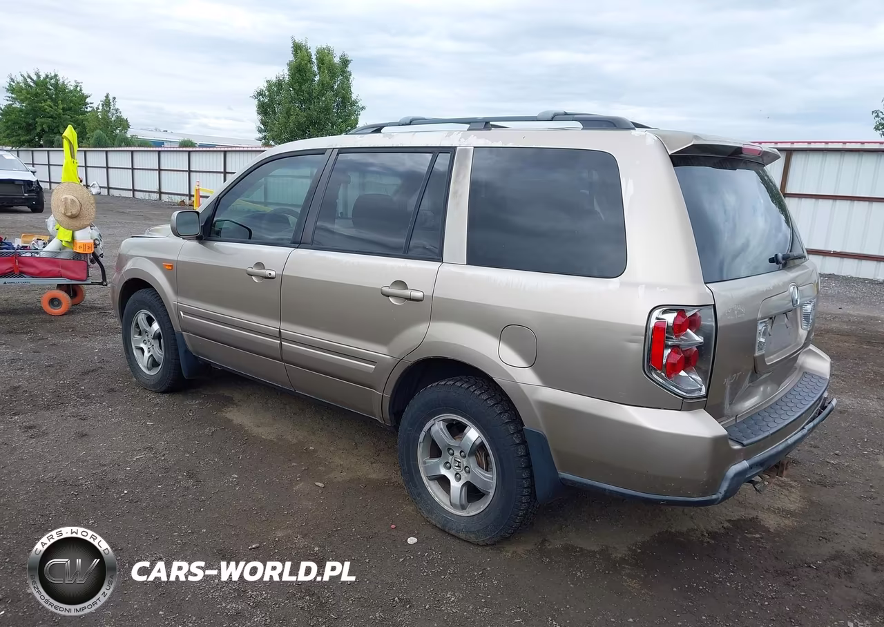 2006 Honda Pilot Ex VIN:2HKYF18496H551960 - 3