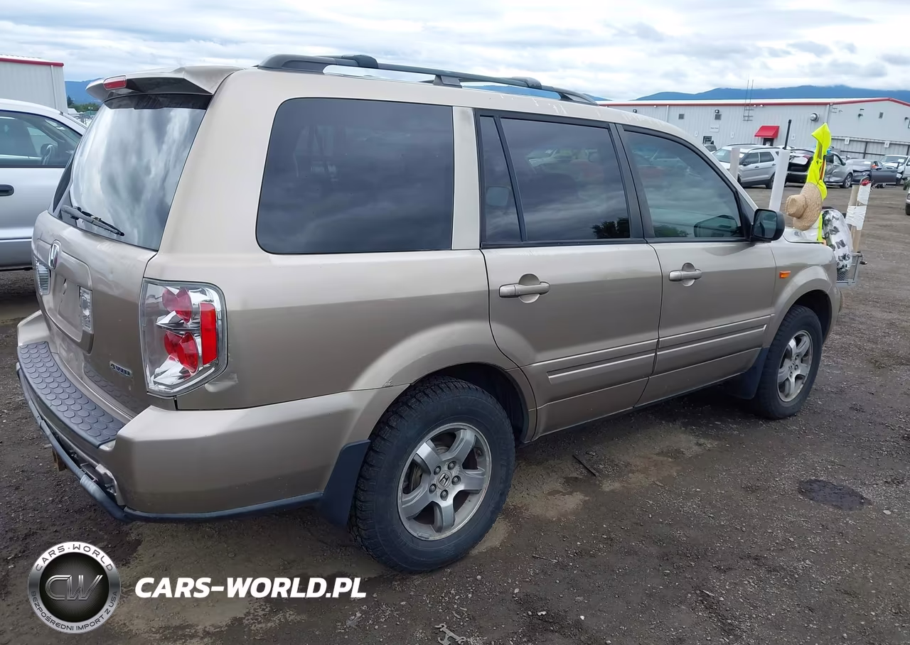 2006 Honda Pilot Ex VIN:2HKYF18496H551960 - 4