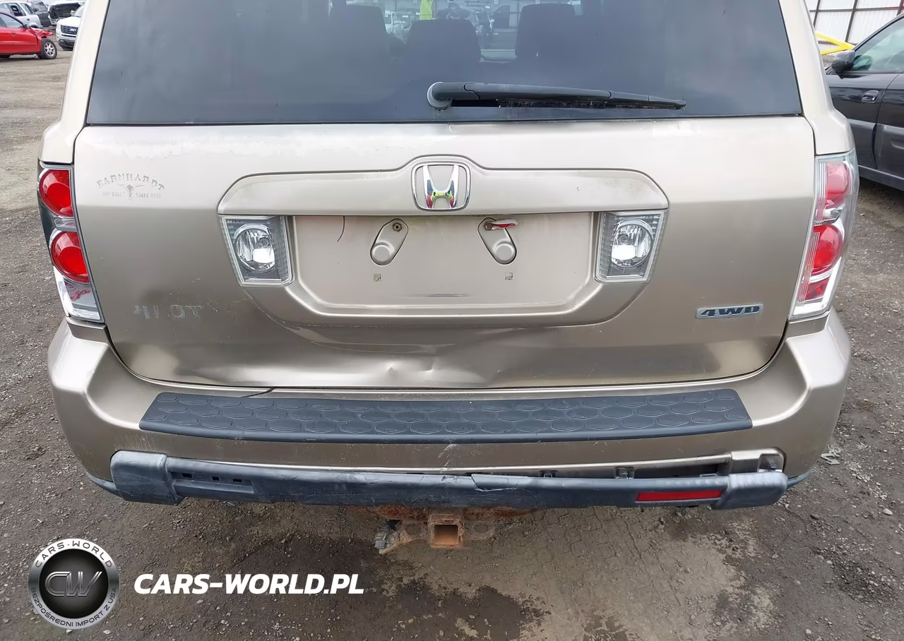 2006 Honda Pilot Ex VIN:2HKYF18496H551960 - 6