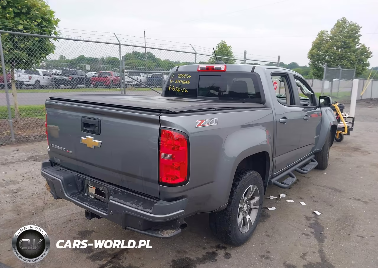 2020 Chevrolet Colorado 4Wd Short Box Z71 VIN:1GCGTDEN9L1244665 - 4