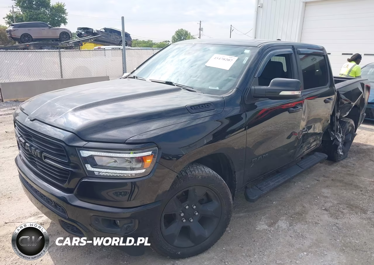 2019 Ram 1500 Big Horn-Lone Star 4X4 5'7 Box VIN:1C6SRFFT3KN691931 - 2