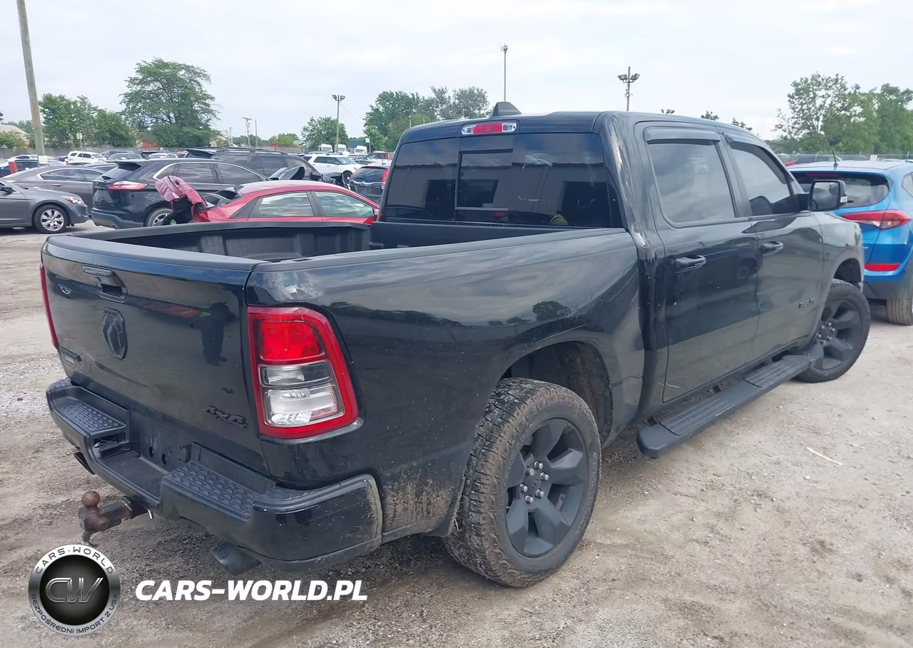 2019 Ram 1500 Big Horn-Lone Star 4X4 5'7 Box VIN:1C6SRFFT3KN691931 - 4