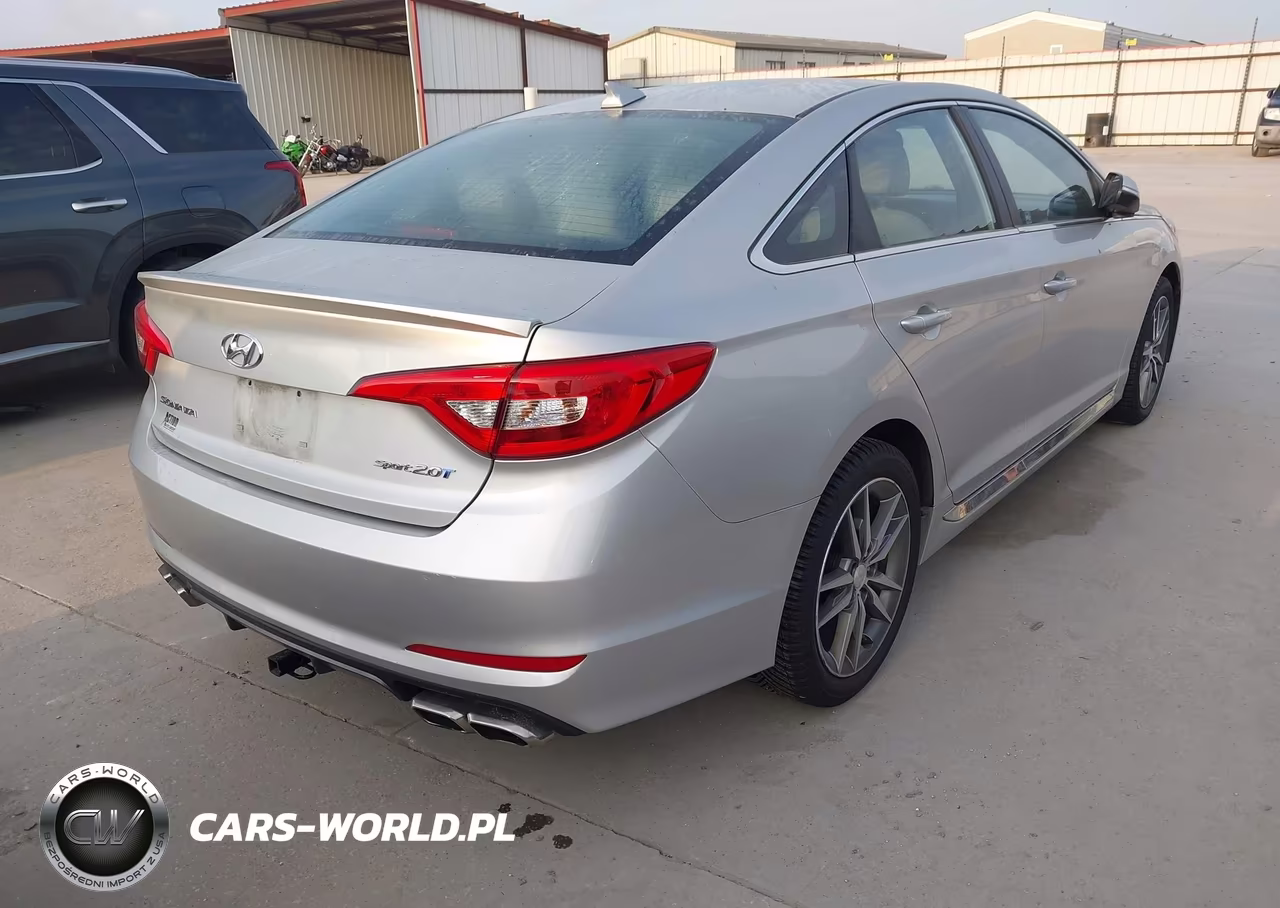 2017 Hyundai Sonata Sport 2.0T VIN:5NPE34AB8HH446643 - 4