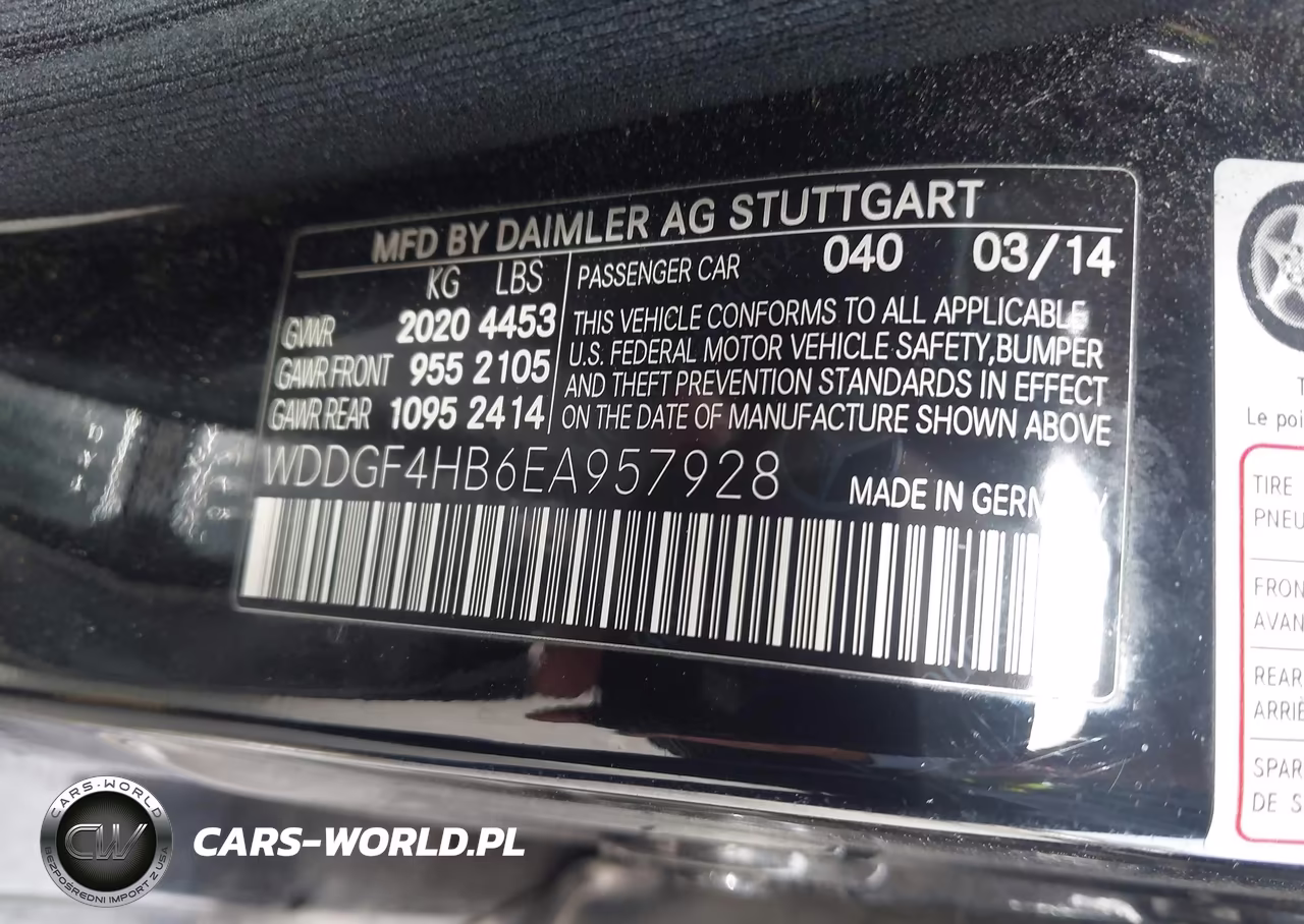 2014 Mercedes-Benz C 250 Sport VIN:WDDGF4HB6EA957928 - 9
