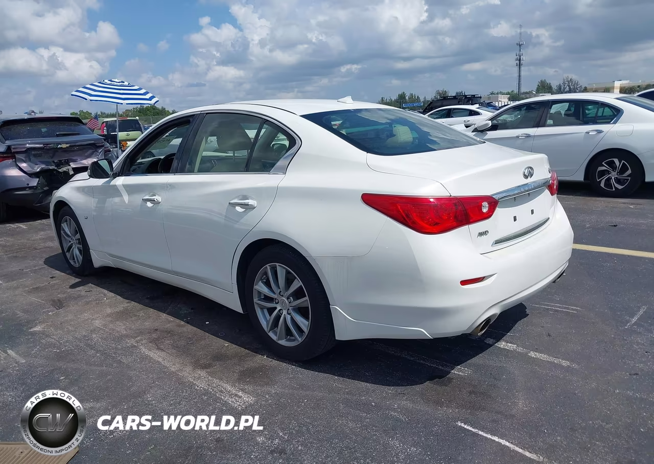 2014 Infiniti Q50 Premium VIN:JN1BV7AR8EM687408 - 3