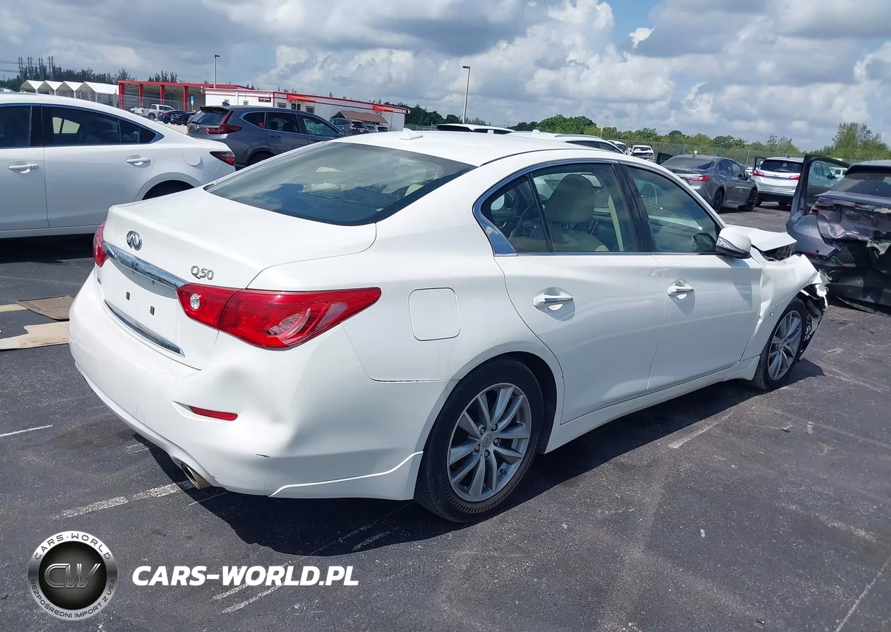 2014 Infiniti Q50 Premium VIN:JN1BV7AR8EM687408 - 4