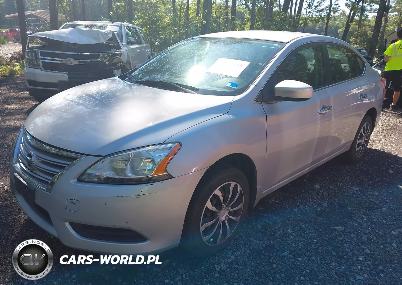 2014 Nissan Sentra Sv VIN:1N4AB7AP3EN855908 - 2