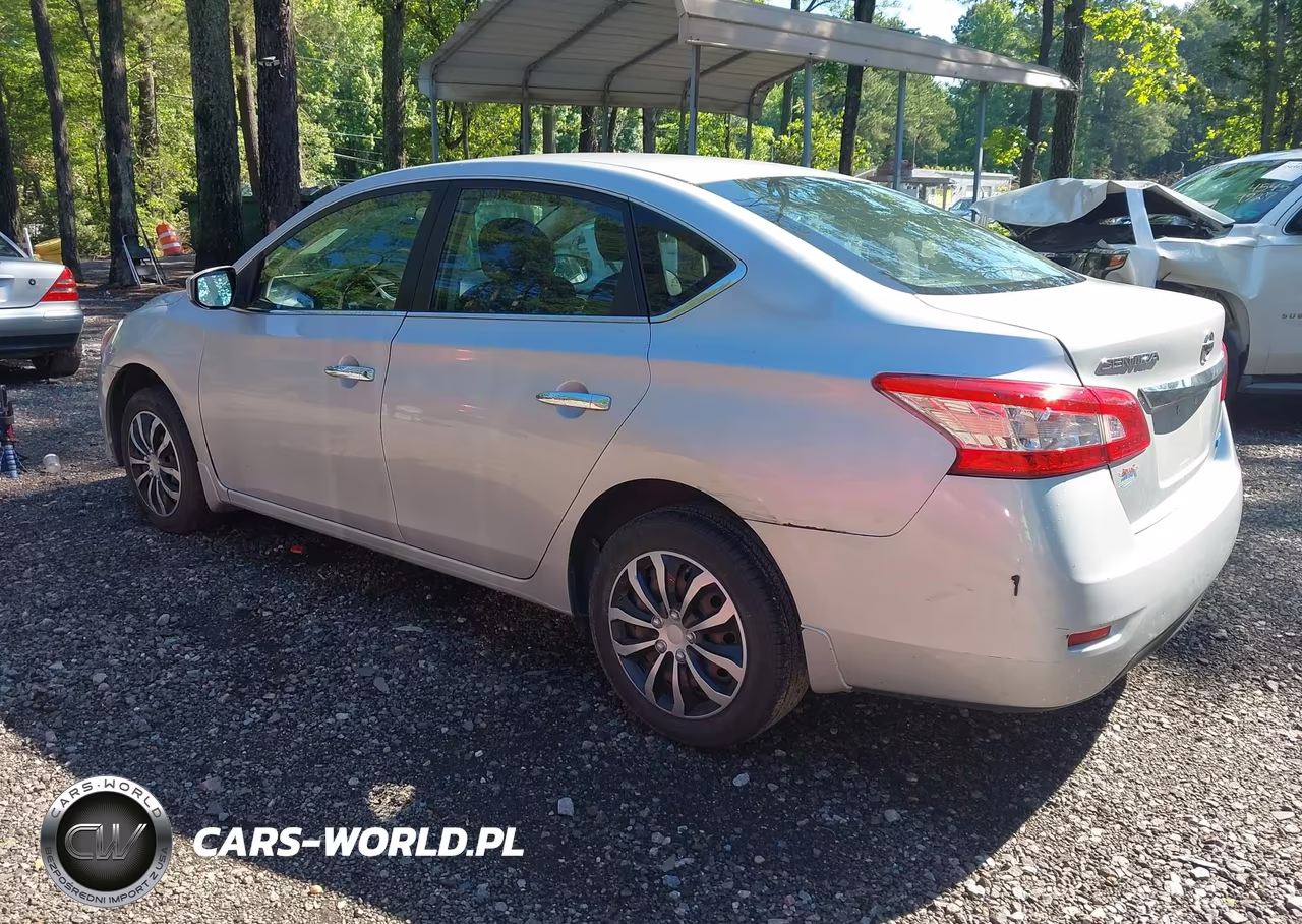 2014 Nissan Sentra Sv VIN:1N4AB7AP3EN855908 - 3