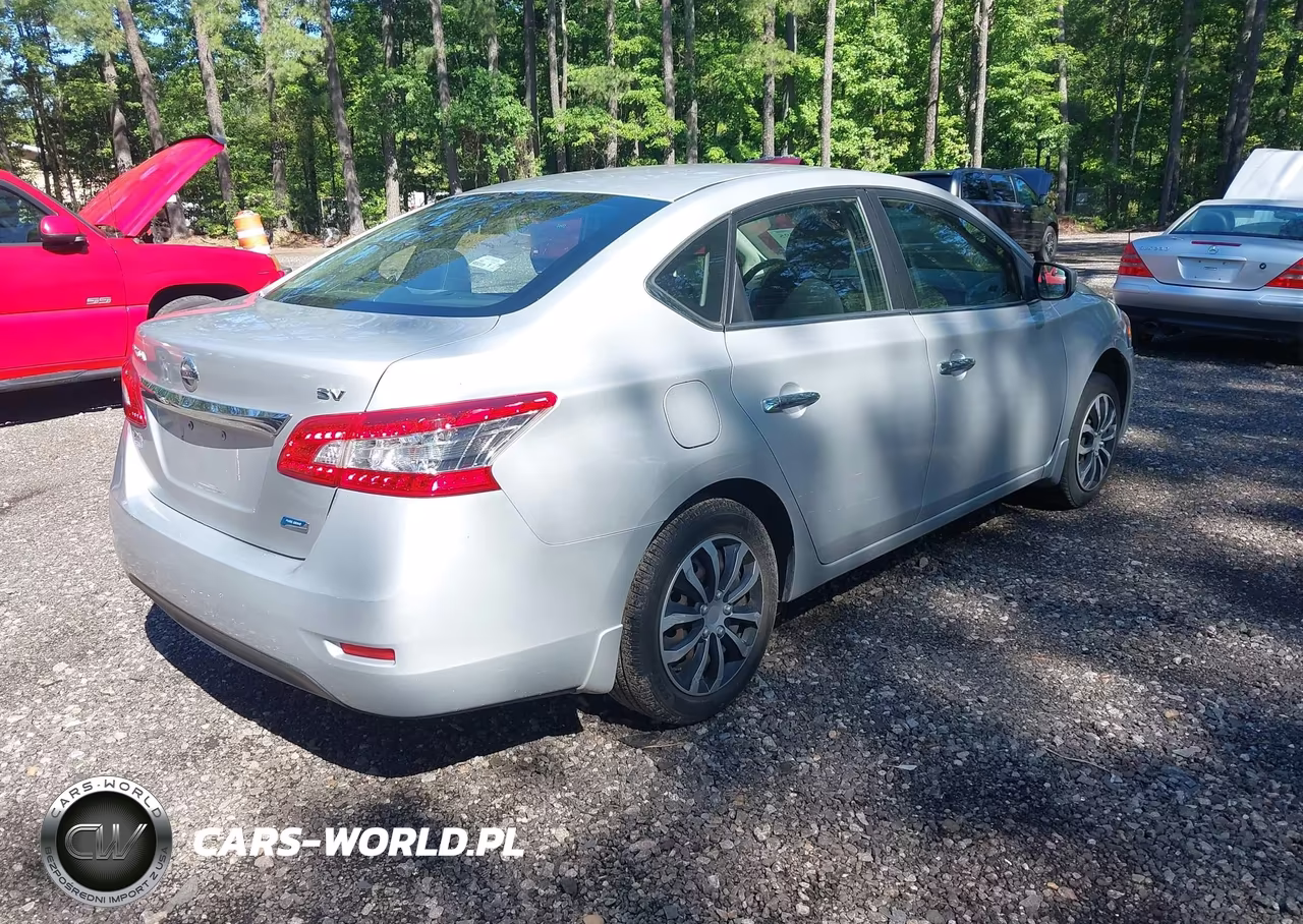 2014 Nissan Sentra Sv VIN:1N4AB7AP3EN855908 - 4