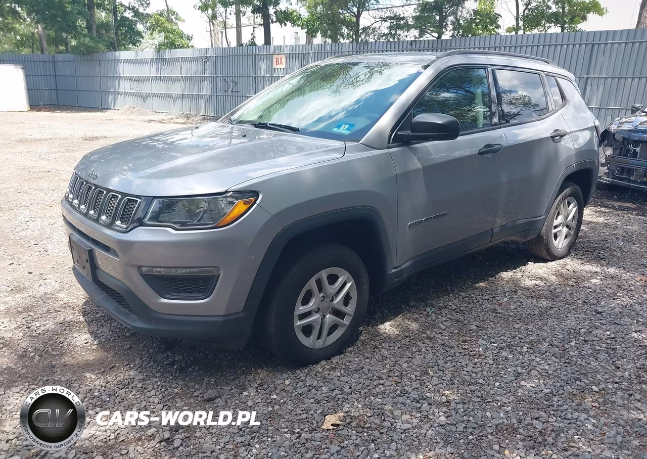 2018 Jeep Compass Sport 4X4 VIN:3C4NJDAB7JT116617 - 2